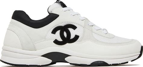 chanel trainers all white|chanel sneaker black and white.